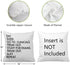 OFlich 18x18, Nursing Student Pillow Cover - School Gift Throw Pillow, Funny Nurse Gifts