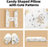 Reidio Multipurpose Body Pillow, Adjustable Candy Shaped Throw Pillow, Neck Support Pillow Back Cushion Body Pillow