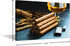 Whiskey Wall Art Cigar Prints with Cigarette Lighter for Living Room, Modern House Decor Framed 12"Wx18"H