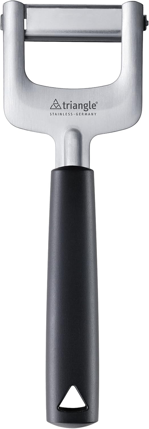 Triangle Julienne Cutter - Ultra-Sharp Stainless Steel for Veggie Noodles, GreenGrip Handle