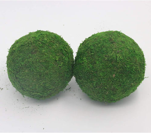Nice purchase Handmade Natural Green Plant Moss Balls for Home Party Display Decor Props (6 in)