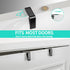 HapiRm Over Door Organizer Storage - Separable Hanging Organizer with 6 Metal Large Capacity Baskets, Detachable Behind