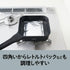 Doshisha Sutto Square Frying Pan, 6.3 x 3.1 inches, Black, Induction & Gas Compatible, Deep Type, No Lid