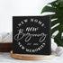 Great Housewarming Gifts, New Home Gift Ideas, Rustic Home Decor Accessories Wooden Box 5.1 x 5.1 Inches