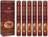 Hem Saffron Incense Sticks (120 Sticks, 6 Boxes) - 9 Inches Long, 20g per Box