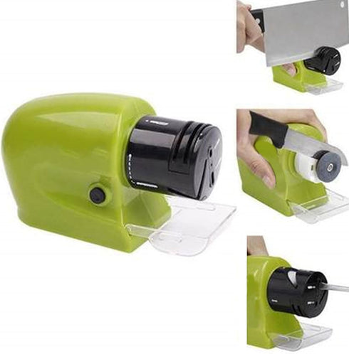 Jeanoko Motorized Knife Blade Sharpener, Electric Knife Sharpening Machine Tool for Kitchen