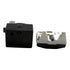 Refrigerator PTC Starter Relay 2 Pin and 6750C-0004R Overload Protector for 15 Ohm 1/6HP Compressor