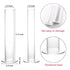 2 Pack Hair Scrunchies Organizer, 11 Inch Holder Stand, Ties Organizer for Girls Room, Jewelry Tower