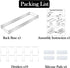 Detachable Lid Organizer for Pots and Pans, Adjustable Kitchen Cabinet Storage for Cooking Utensils