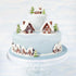 KALAIEN 3Pcs Mini House Mold Gingerbread Cookie Cutter Set, Stainless Steel, Cupcake Chocolate (Small)