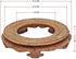 Elegant Wooden Vase Stand for Collectibles and Plants