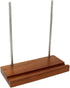 Big Fudge Wooden Record Holder Stand for Vinyl Records, Now Playing Display Stand for Special LP Albums