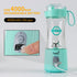 Portable Blender, Mini Blender for Smoothies, Juice and Shakes, USB Rechargeable, Cordless (Sky Blue)