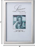 Lawrence Frames 710657 Silver Standard Metal 5x7 Picture Frame