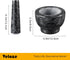 Velaze Marble Mortar and Pestle Set, 300 ml Mortar and 5.1 inch Pestel, Grinder and Crusher, Grind Spices, Powder Pestos, Mash Herbs, Crush Pills, Polished Natural Marble by Velaze