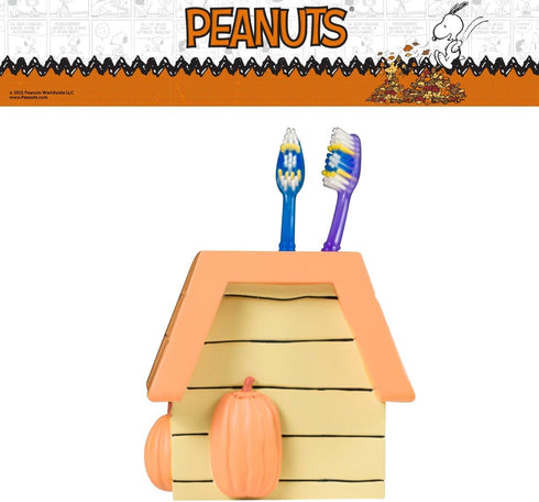 Peanuts Snoopy Toothbrush Holder - Makeup Brushes/Pens Tumbler, (Officially Licensed Product) by Franco Collectibles