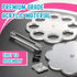 Ice Cream Cone Holder Stand with 8 Holes Capacity, Clear Acrylic Waffle Cone Holder