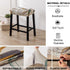 Set 2 Counter Counter #10 Bar Stool Cover Rectangle of Printed Stretch Height Bar stools Slipcovers Saddle Stool