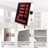 Li Bai 4 Channels Commercial Kitchen Timer, Multi-Function Digital Timer with Loud Alarm for Cooking