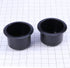 Cup Holder Insert for RV, Boat, Car, Couch, Golf Cart - 2pcs Plastic Universal Drop for Recliner, Pontoon Table (3.34"