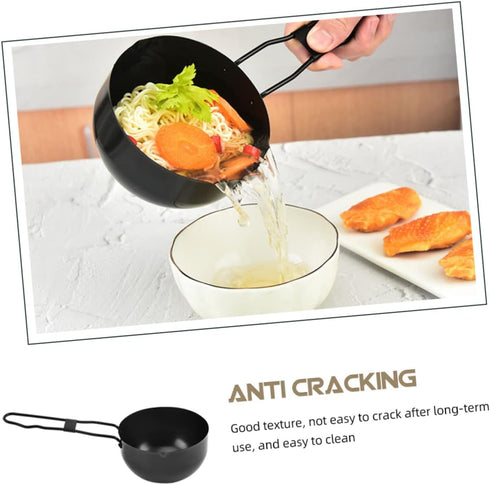Mini Wok Stew Pot Stew Soup Pot Casserole with Handle Coking Pot with Handle Kitchen Cookware Iron Cooking Pot Iron Kitchenware Multi-functional Pot Food Cooking Pot Home Stove Pot by Hoement