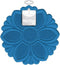 Talisman Designs No-Slip Grip Silicone Hot Pad & Trivet, Blue, Up to 500-Degree Heat Resistance