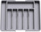 Lifewit Silverware Drawer Organizer, Expandable Utensil Tray for Kitchen, BPA Free Flatware Holder, Large, Grey