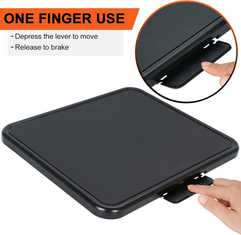 Kitchen Caddy Sliding Tray, Appliance Coffee Maker Slider, Rolling Tray for Stand Mixer, Air Fryer, Toaster