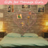 Grid Photo Wall Panels, 22.4"x20.4" Heart Shape Iron Rack Art Wire Board, DIY Photo Frame for Home and Office, Pink