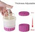 180g 5pcs Cookie Stamps - Thickness Adjustable Moon Cake Mold Set, DIY Decoration Hand Press Cutter