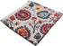 Aothpher Modern Boho Floral Jacquard Washable Tablecloths | 54x70 Inches with Lace