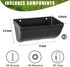 3 Pack 4 Hanging Chicken Feeder Waterer Trough Quart, Goat Feeding Supplies, Coop Fence Feeder, Feed Bucket & Water