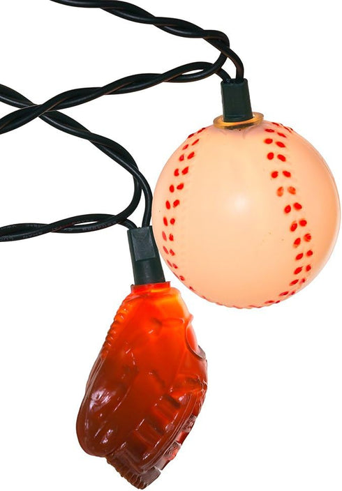 Kurt Adler UL 10-Light Ball and Glove Light Set