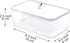 Clear Plastic Butter Dish with Lid - Reusable Butter Keeper