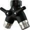 DBR Tech Garden Hose Splitter 2 Way Heavy Duty | Faucet Adapter