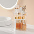 Counter Countertop 2 Bathroom Organizer Tier Storage Acrylic Corner Makeup Organizer for Makeup, Perfume, Vanity, Spice