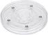 TamBee 4PCS 3Inch Acrylic Lazy Susan Turntable Organizer for Spice Rack Table Cake Kitchen