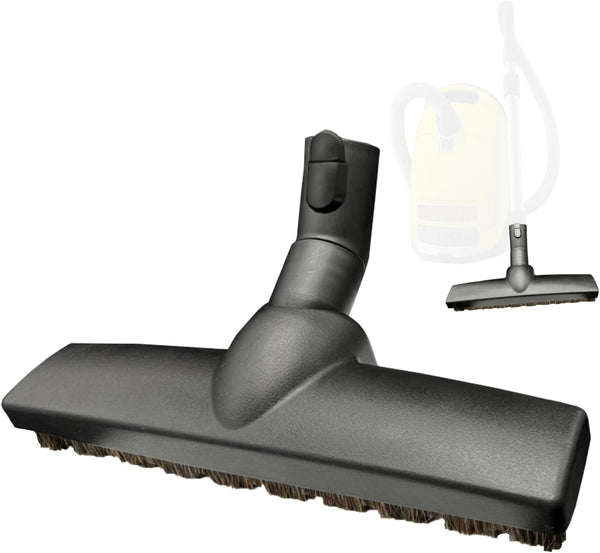 Replacement Vacuum Brush Head with Wheels & Horsehair Bristles for Miele C1 C2 C3 Vacuum Accessories
