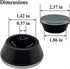 AEZ73913401 Knob Assembly, Fits Washers and Dryers, Chrome