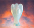 Pocket Guardian Angel Healing Pack, Includes Opalite Angel Figurine, Angel Token Coin, Serenity Prayer Card