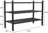 Dranixly 3-Tier Closet, Shoe Rack, Bamboo Stackable Shelf Storage Organizer, Stand for Entryway, Hallway, Bathroom