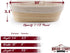 Oval Proofing Basket Set (10x6 inch) by Bread Story – Handmade Unbleached Natural Cane Bread Baking Kit with Cloth Liner