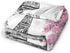 Perinsto 80"X60" Paris Eiffel Tower Modern Art Street Throw Blanket Ultra Soft Warm All Season Decorative Fleece
