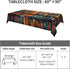60x90 Inch Library Bookshelf Rectangle Tablecloth Washable Table Cloth Table Cover Waterproof for Decoration Kitchen