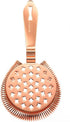 Barfly Classic Hawthorne Spring Bar Strainer, Copper Plated