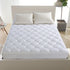 LEISURE TOWN Queen Mattress Pad Cover - Cooling Top Pillow Top with Snow Down Alternative Fill (8-21 Inch Fitted)