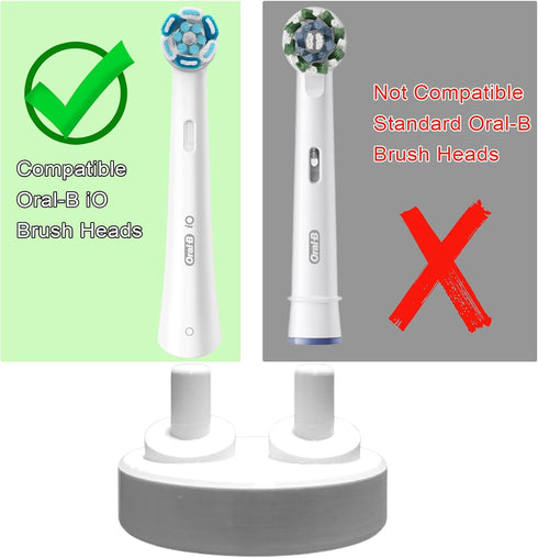 GMIGOU Toothbrush Head Holder for Oral-B iO | Oral B Holder for Heads | Electric Tooth Brush Head Organizer Compatible