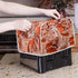 2 Slice Toaster Cover, Tiger Bread Machine Cover, Orange Paper Carved Animal Anti-scratch Polyester Bakeware