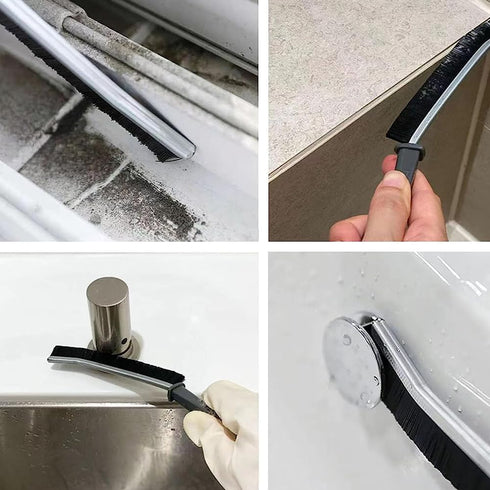 Multifunctional Pipe Cleaners Tool Set: Crevice Brushes, Pipe Tube Brush, Detailing Brush, and Gap Cleaning Brush for