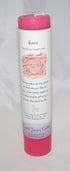 CRYSTAL JOURNEY Candle Pillar, Love, 1 EA